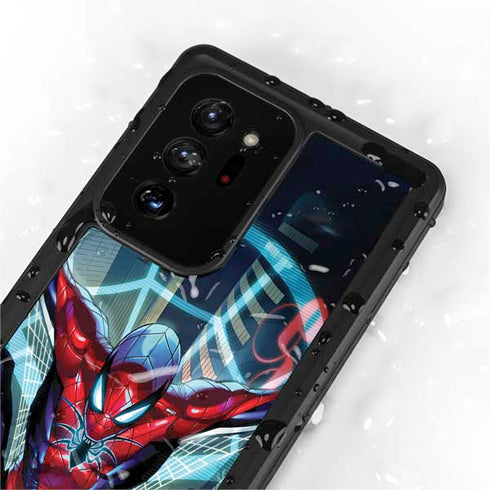Marvel Spiderman Spiderman Armor MK IV Galaxy Note20 Ultra 5G Waterproof Case